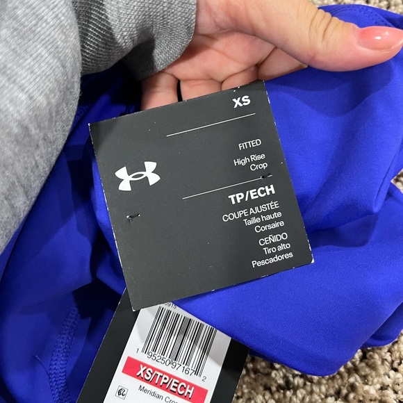 Under Armour Women's Blue Leggings - Picture 3 of 3